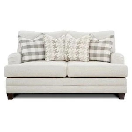 Basic Wool Loveseat